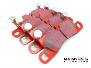 Porsche 911 Brake Pads - Front - EBC - Redstuff - 3.8L - `10-`12